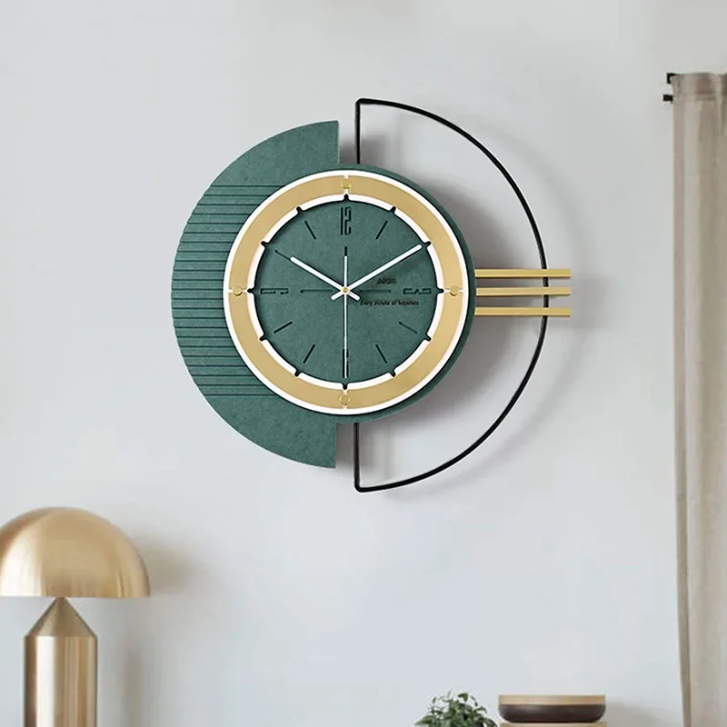 Modern Art Wall Clock 3d Luxury Big Size Silent Original Wall Room Decor Items Watch Aesthetic Reloj De Pared Home Design