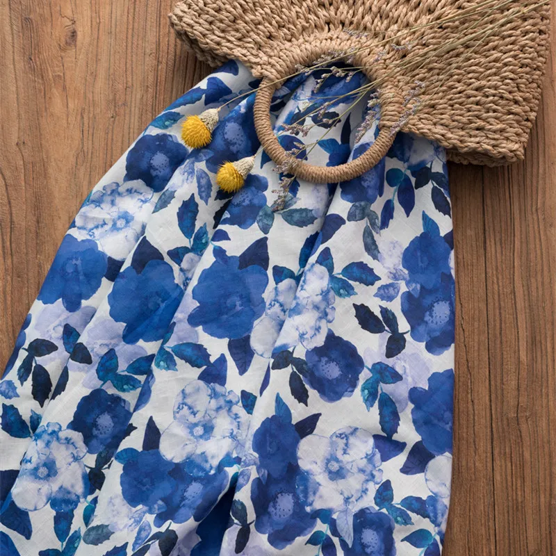 

1yard High quality pure flax fabrics Advanced Customized Brand fabric gown,dress and cheongsam tissu