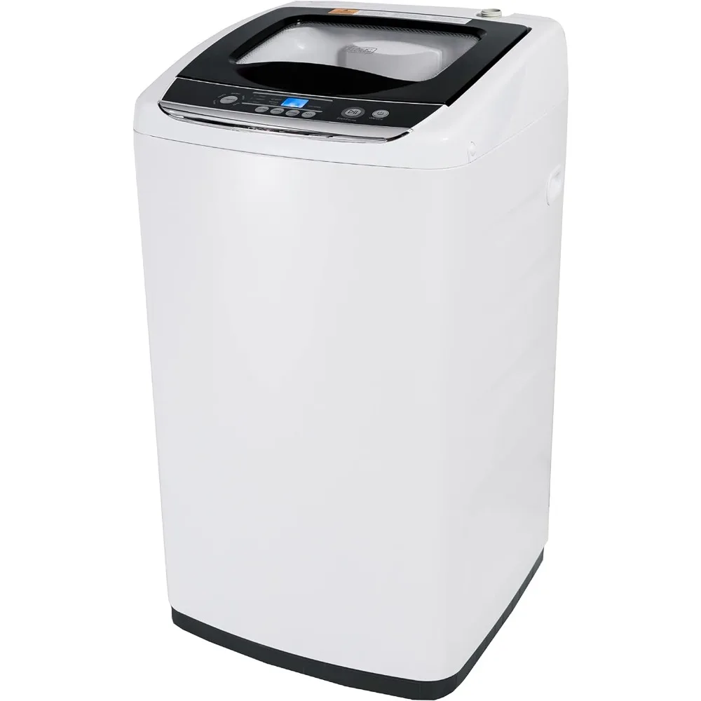 

Small Portable Washer, Washing Machine for Household Use, Portable Washer 0.9 Cu. Ft. with 5 Cycles, Transparent Lid