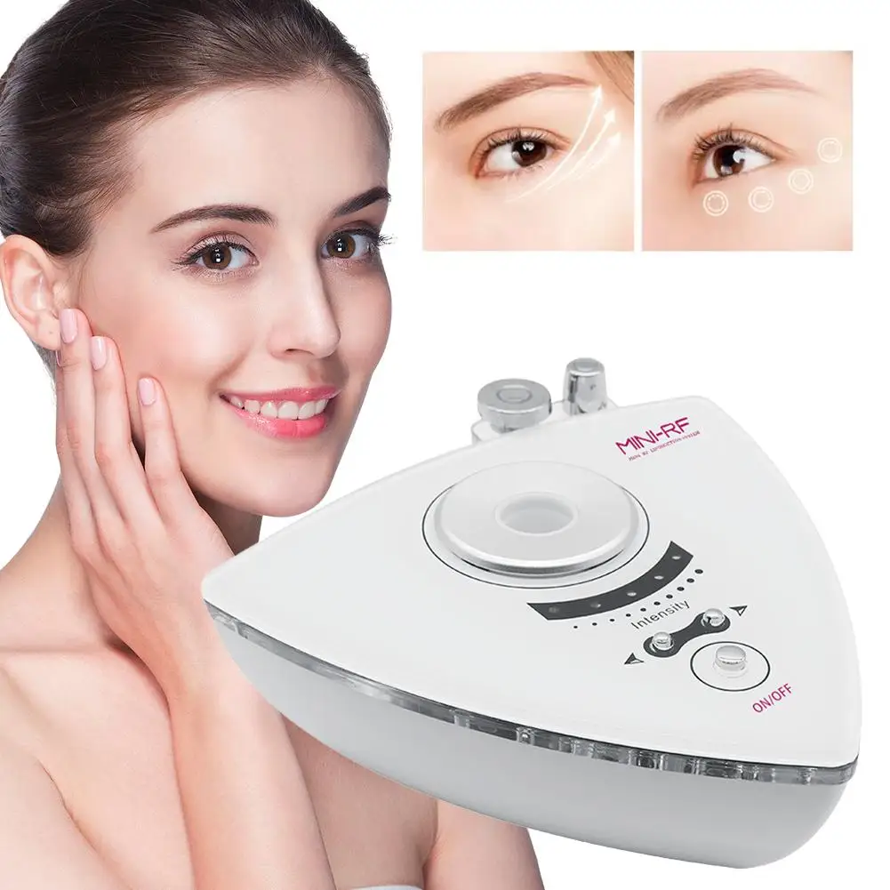 Mini Radiofrekwencjonalny Aparat do Twarzy Radiofrekwencja Lifting Upiększający Esencja do Oczu Trójbiegunowe Urządzenie Urządzenie do Twarzy Napinające P3P6