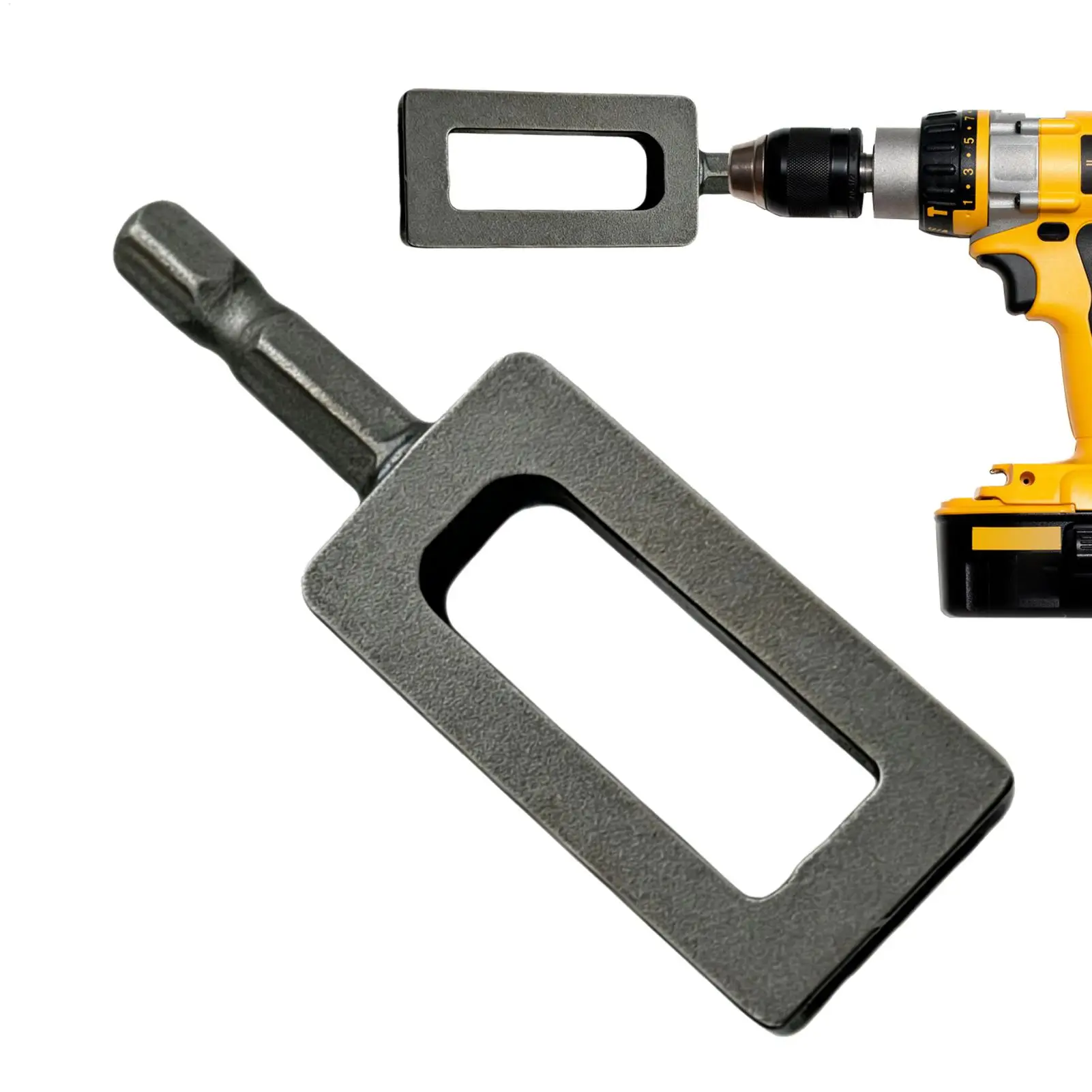 Wire Twisting Tool Hex Cable Processing Attachment Wire Twisting Bit for Pipe Chain Link Netting Installation Ranch Engineering