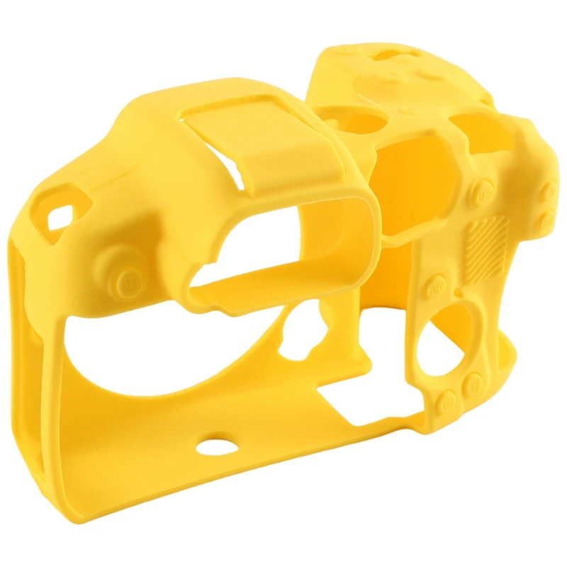 Защитный чехол для камеры SLR, чехол для камеры Canon EOS R7, силиконовый чехол для камеры R7 SLR, защитный желтый чехол для камеры