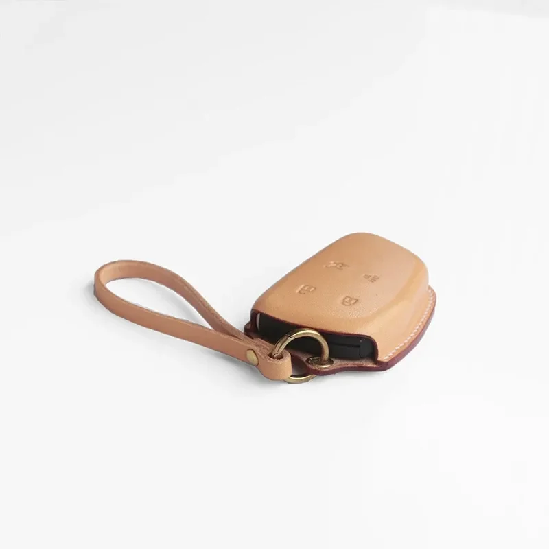 for Buick LaCrosse Envision PLUS Handmade Leather Simple Key Bag High End Exquisite Custom Car Key Cover
