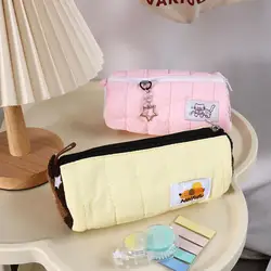 Pencil Box Pen Holder Cake Roll Pencil Bag Storage Bag Zipper Stationery Bag Cute Funny Pen Case Desktop Organizer