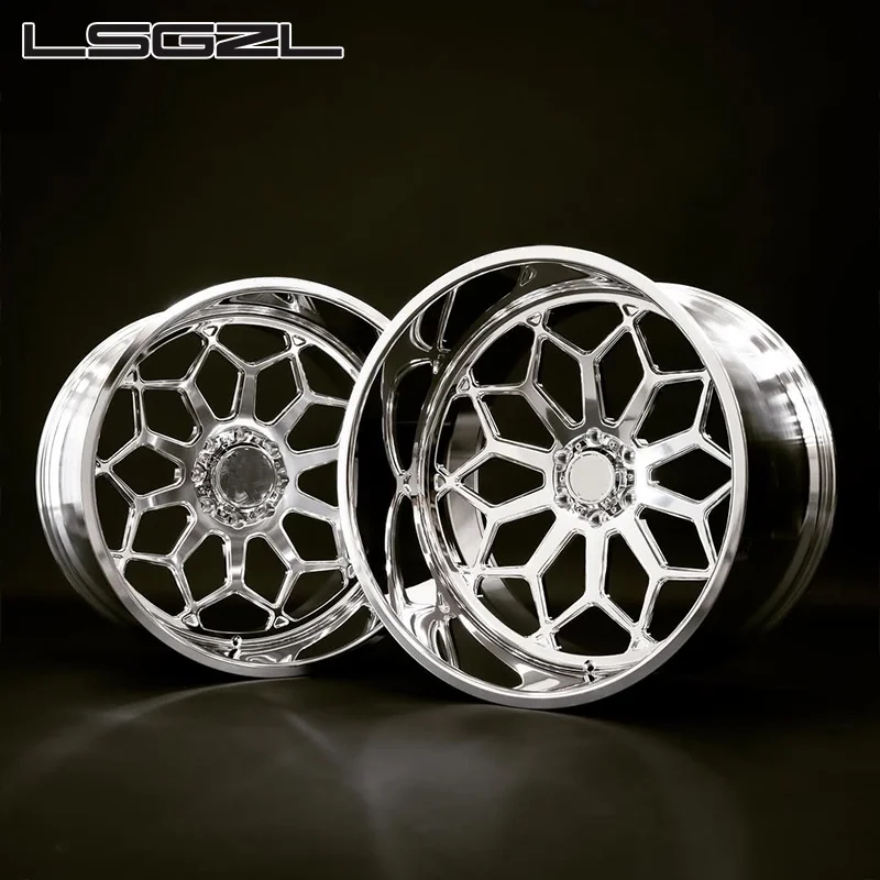 

8x170 8x6.5 8xf80 Forged Polished Deep Dish Concave Wheel Alloy 24x12 26x14 30x16 28x12 10x225 for Chevy 2500 F350 F450 3500