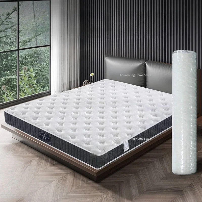 Modern Vacuum Compressed Mattress Nordic High-End Latex Memory Foam Mattress Comfortable Bedroom Furniture Напольный Матрас FYRM