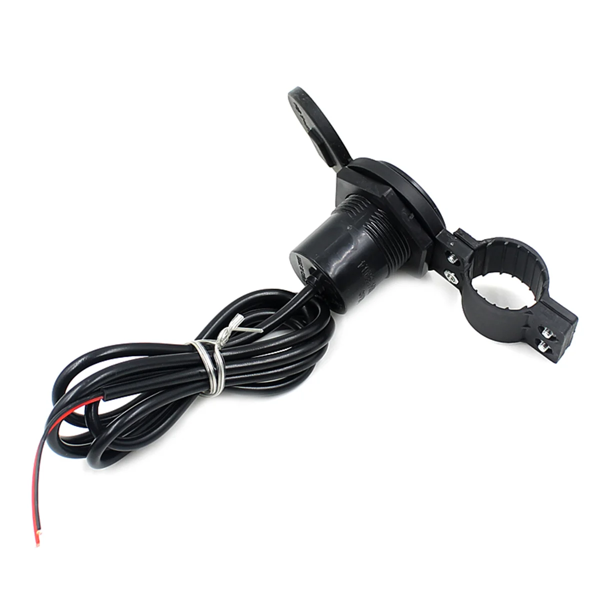 120 سنتيمتر 12 فولت 1.5A دراجة نارية Usb مقاوم للماء الأسود ل Gps Mp3 الهاتف المحمول سيارة محول مقبس التيار الكهربائي