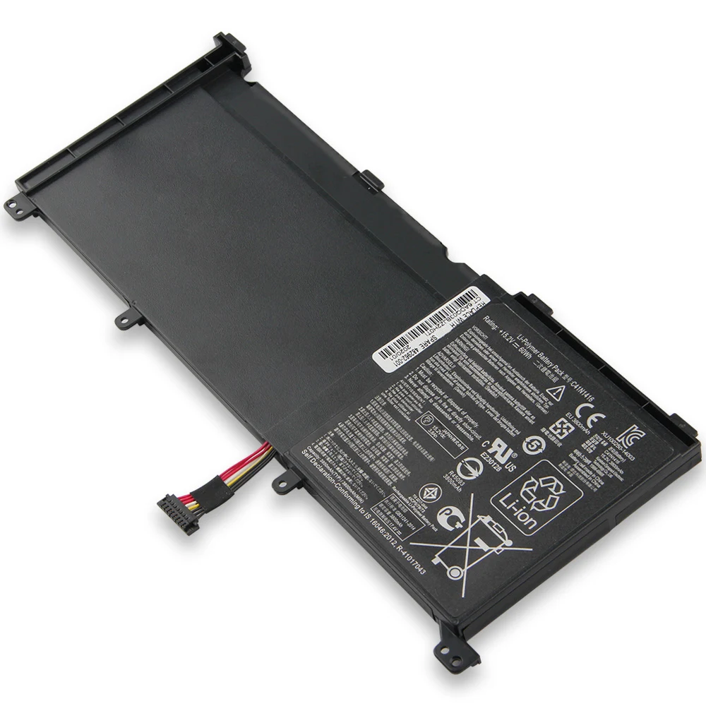 Replacement Battery C41N1416 For ASUS G501 G601J UX501VW UX501JW N501L High Quality Batteries With Tool 60Wh