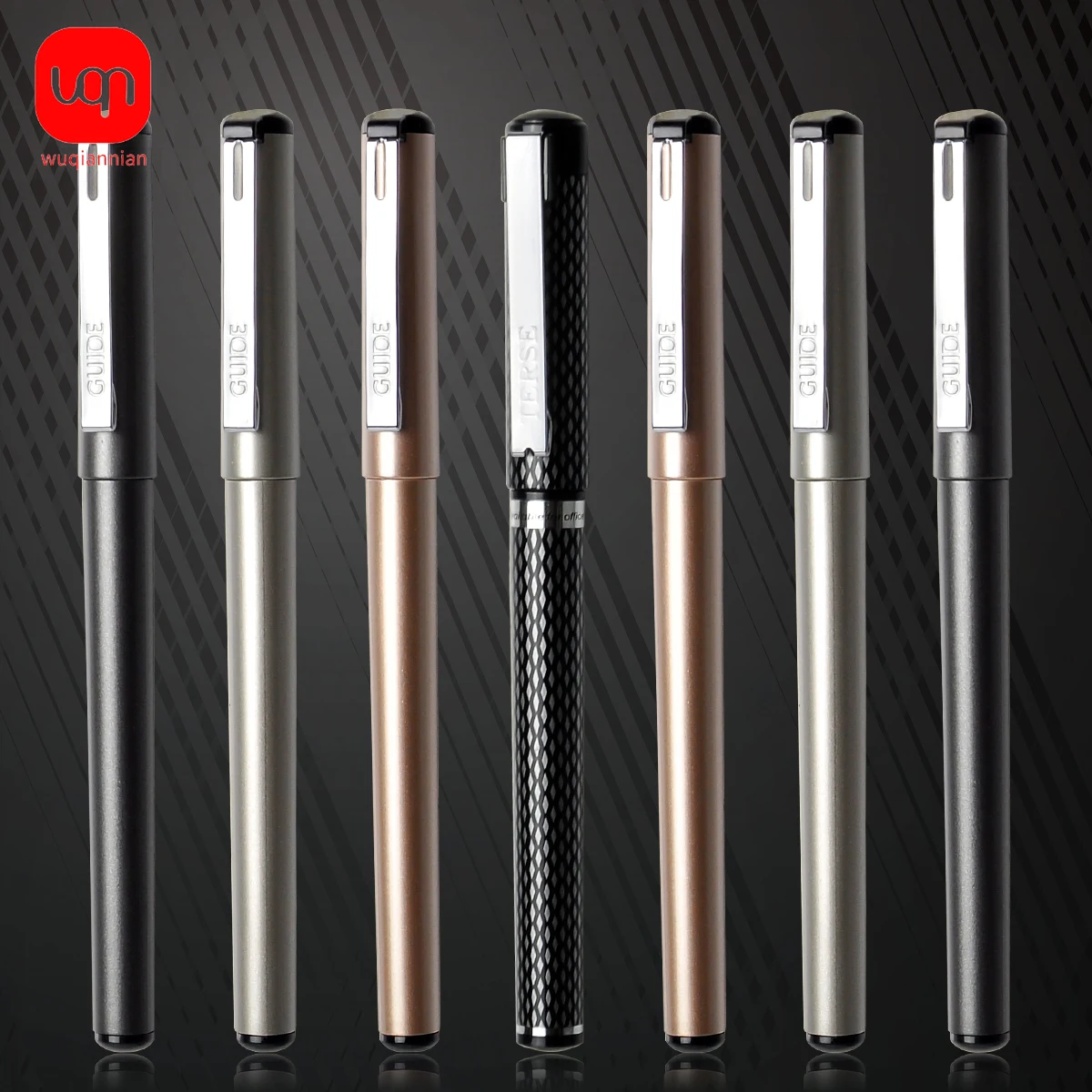 

WQN-3/6/12PCS Minimalist Neutral Pens 0.5/0.7mm Tip, Smooth Writing, Black Ink, Writing Stationery Office Signature Pen