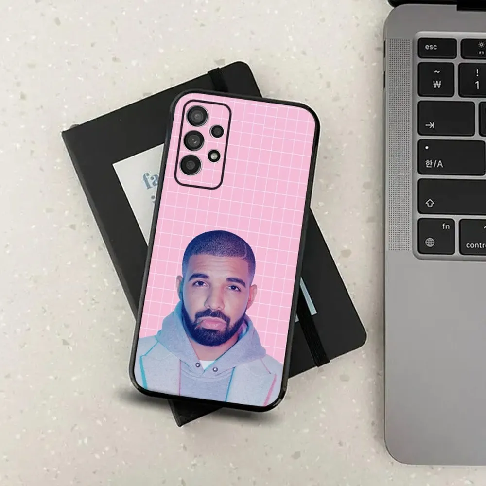 Rapper Aubrey D-Drake Graham Phone Case For Samsung Galaxy A13,A21s,A22,A31,A32,A52,A53,A71,A80,A91 Soft Black Cover