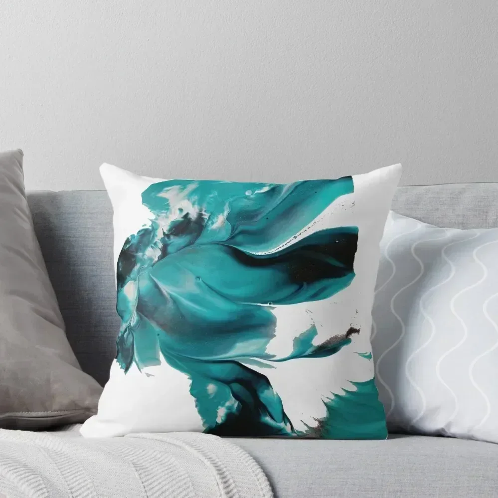 

Turquoise Daydream Throw Throw Pillow Plaid Sofa Decorative Cushions For Living Room Cushions For Decorative Sofa pillow