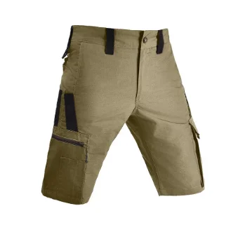 Tactical Shorts Summer Men's Comfortable Multi Pocket Work Pants Five Quarter Pants