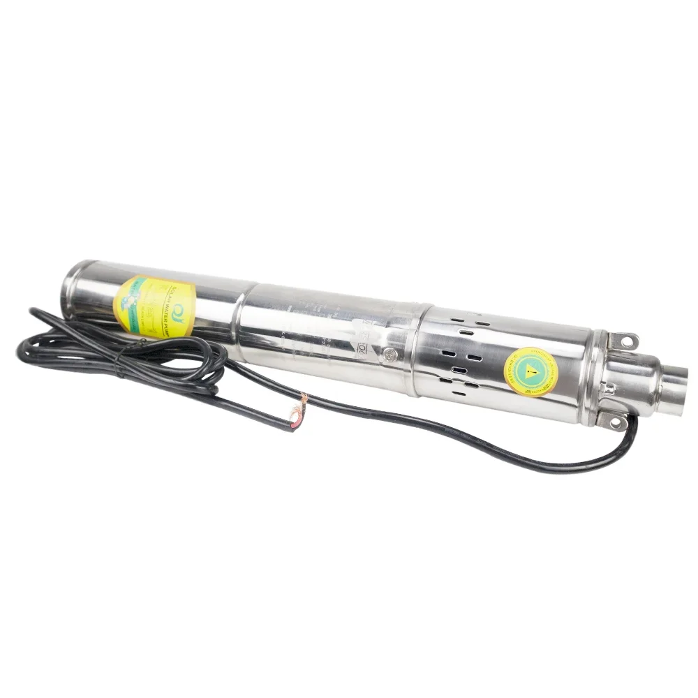 Solar Deep Well Water Pump Scew Submersible Pump with Controller For Houshold  Agricultural irrigation