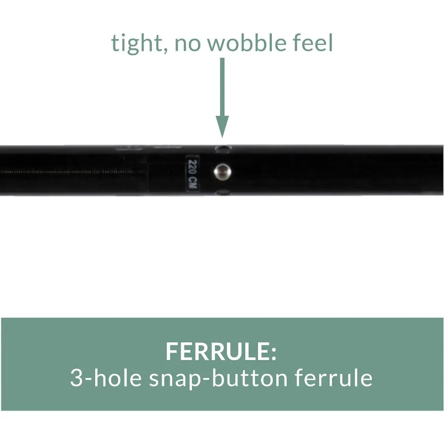 مجداف كاياك من زجاج شروق الشمس مكون من قطعتين من SnapButton لرحلات اليوم الترفيهية