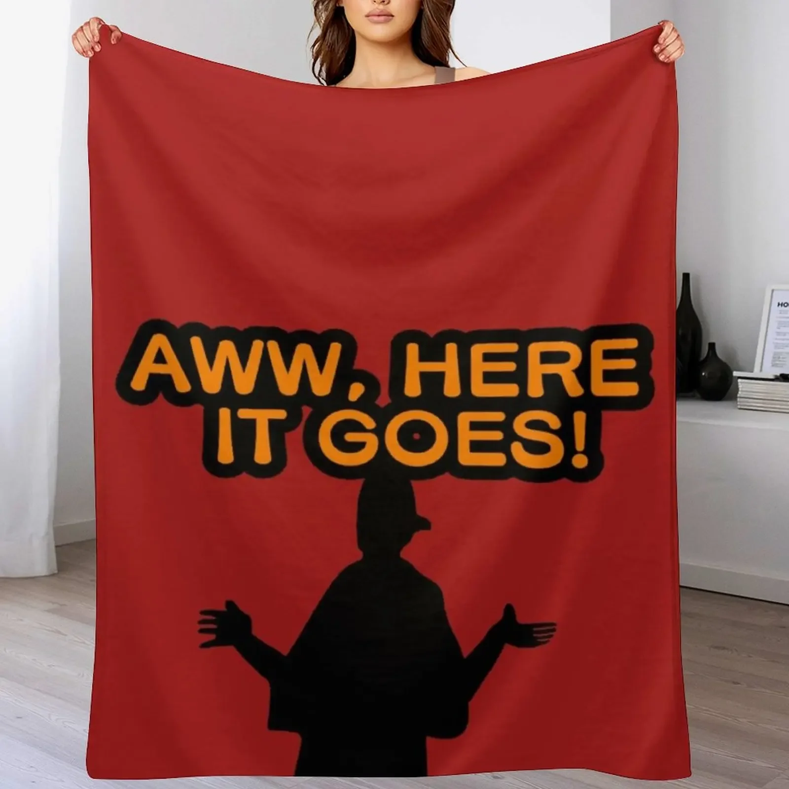 Kenan and Kel - Kel - Aww, Here It Goes! Throw Blanket Shaggy Designers Blankets