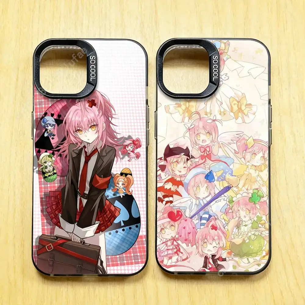 

A-Amu Hinamori-S Comic Phone Case for iPhone 17 16 15 Max Mini 14 13 Pro Plus 12 11 X XS Air IMD Cover