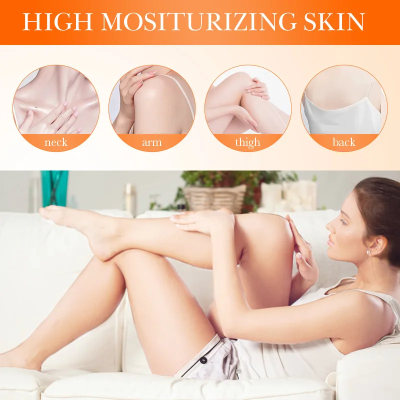 فيتامين C الكركم الريتينول لوشن الجسم ترطيب إصلاح الاستخدام اليومي