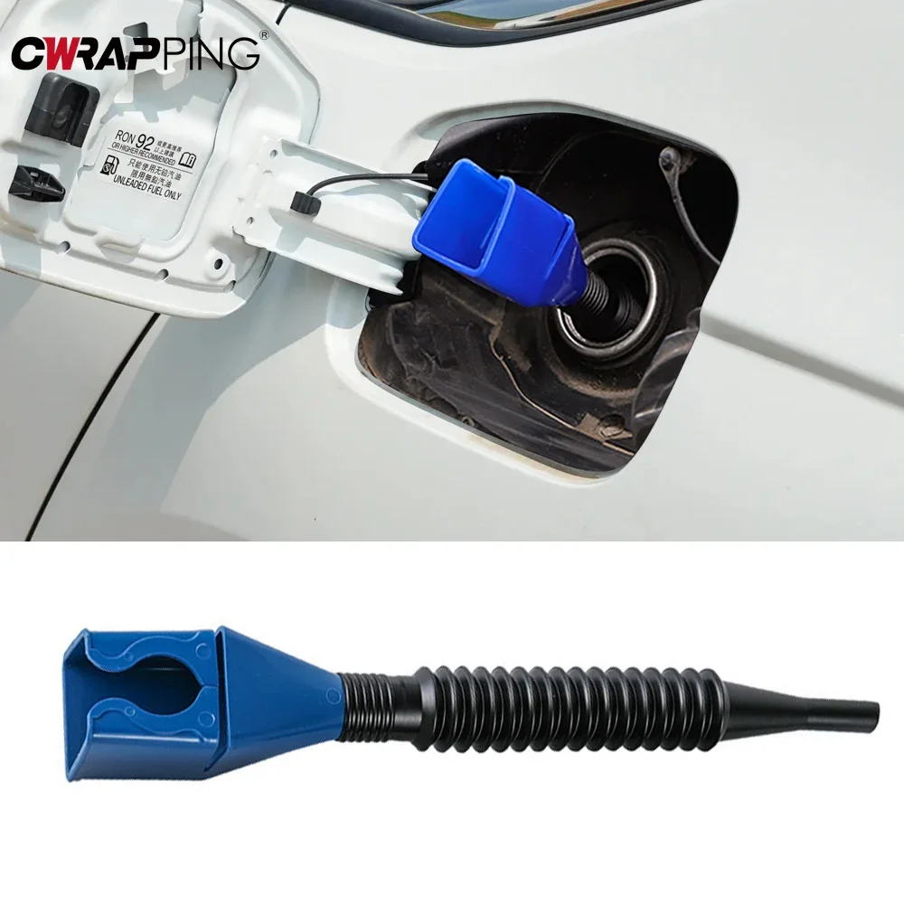 1/2/3pcs Motorcycle Telescopic Refueling Filter Funnel Foldable Plastic for Car Bike Tool Kit Engine Oil Transfer Accessories