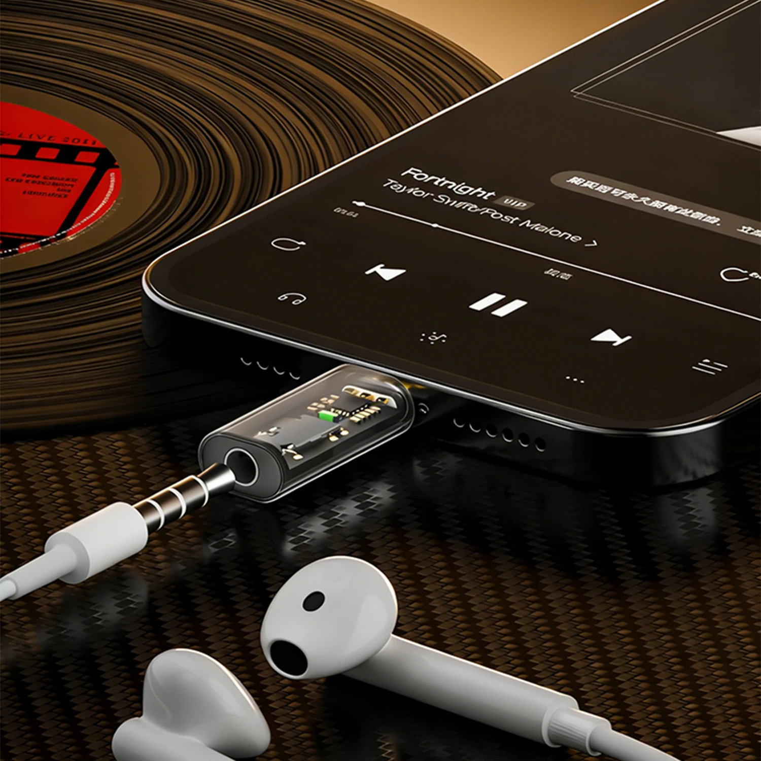 USB Type C Male to 3.5mm 1/8 TRRS 4 Pole Female Headphone Headset Adapter Audio Connector Converter CTIA OMTP for Smartphone Car view 2