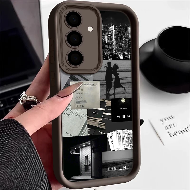 Soft TPU Case For Samsung Galaxy A17 A16 A56 A55 A54 A15 A35 A25 5G S24 FE S25 Edge S23 Ultra S22 Fashion Printed Phone Cover - náhled 6