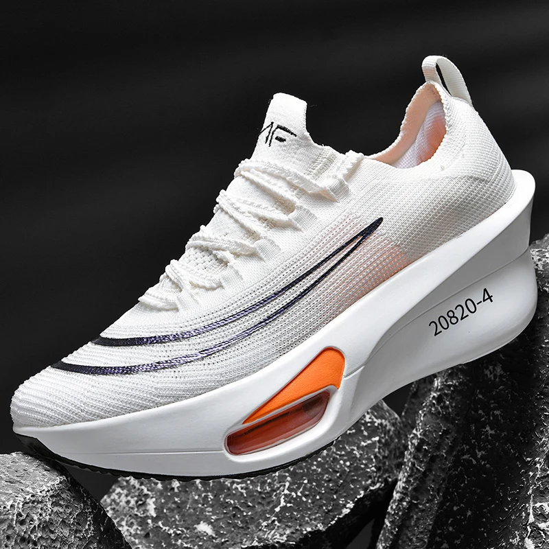 

New unisex casual sports shoes four season fashion versatile comfortable wear-resistant thick sole breathable leisure sneakers
