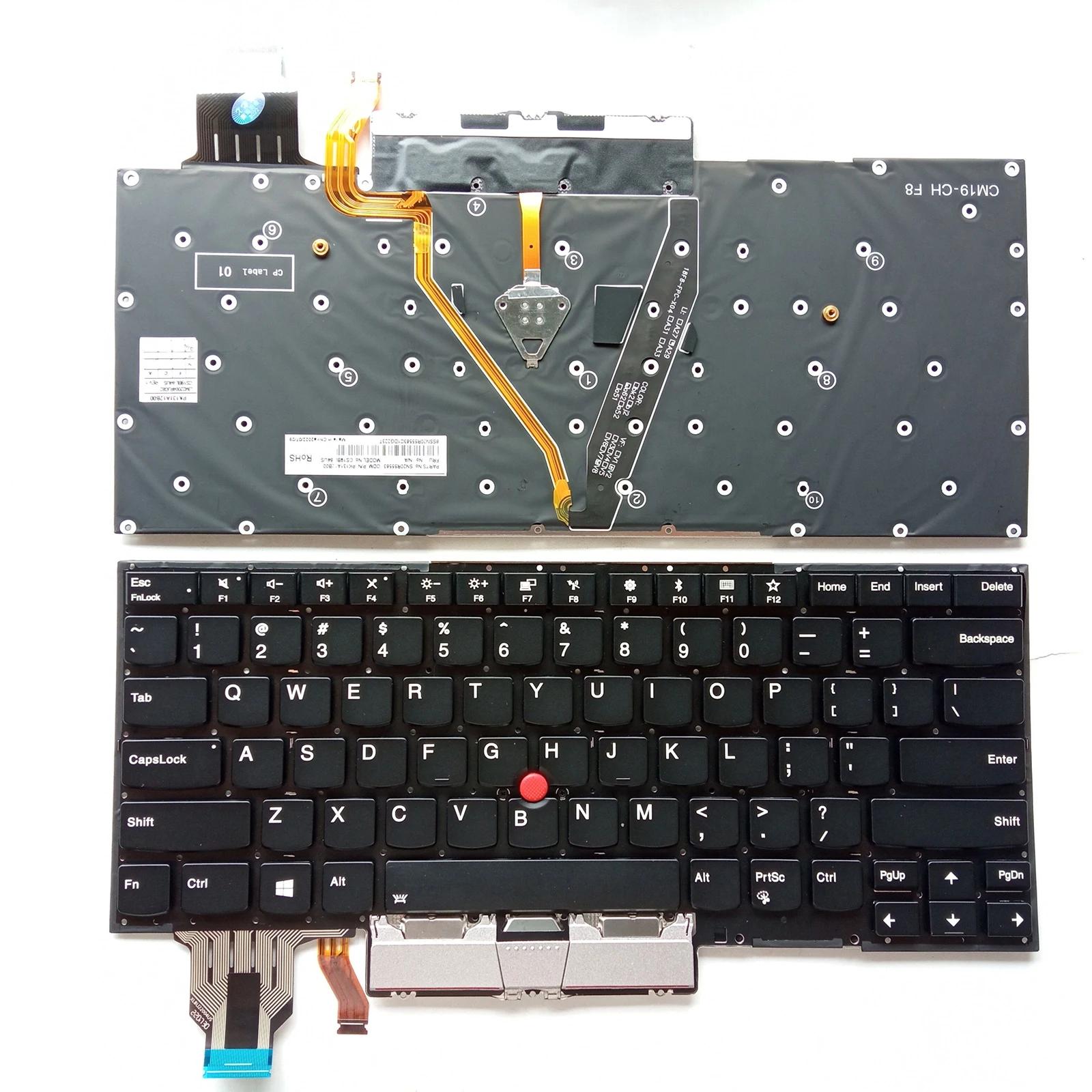 

for Lenovo ThinkPad X1 Yoga 4th 5thGen 2019/2020 20SA SB QF QG TP00110A Laptop Keyboard