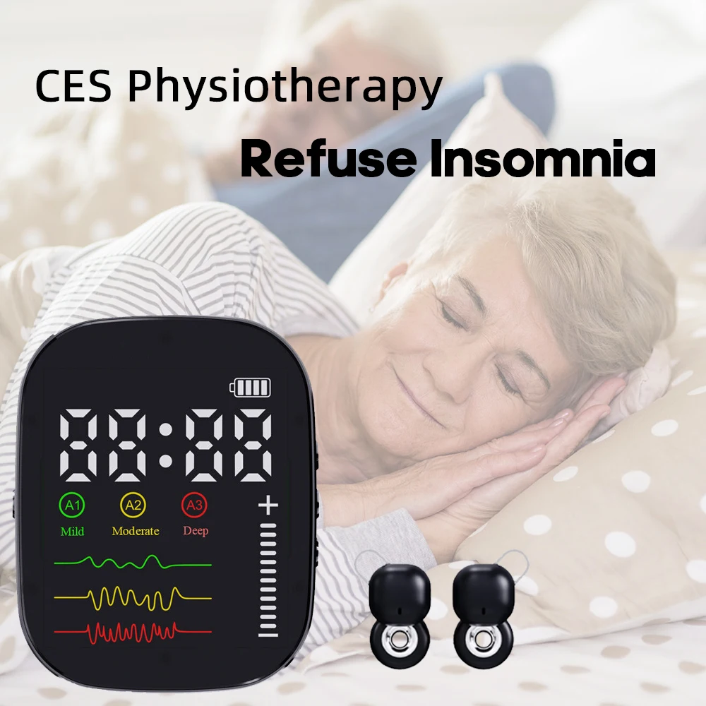 Sleep Aid Device CES Sleep Aid Machine Improves Sleep Therapy for Insomnia and Depression