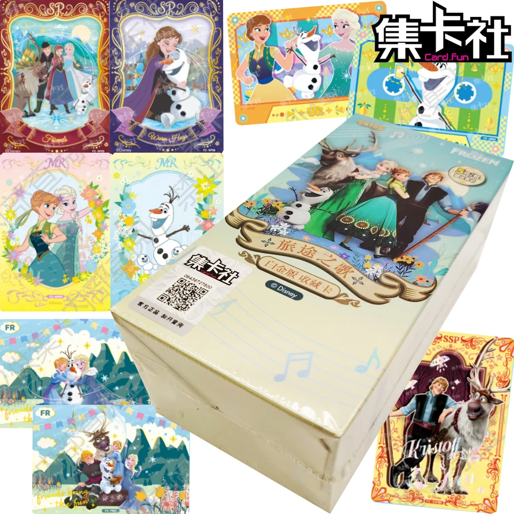 

CARD.FUN Genuine Frozen Collection Cards Classic Animated Movie Characters The Song of Journey Series Theme Cards Children Gifts