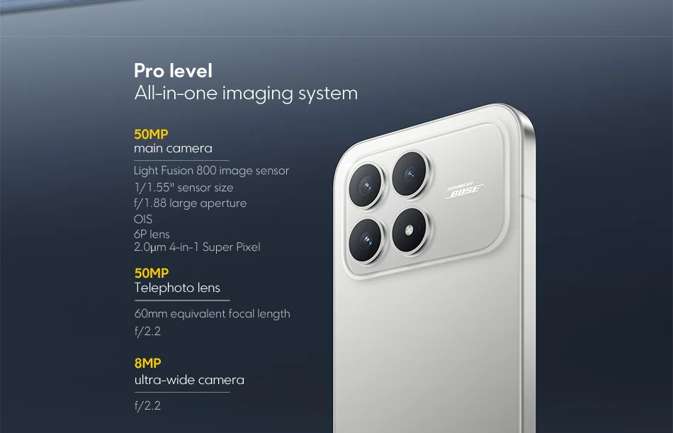 Original Smartphone POCO F8 Pro 5G Global Version Snapdragon® 8 Elite 6.59" 120Hz HyperRGB AMOLED Display 6210mAh NFC