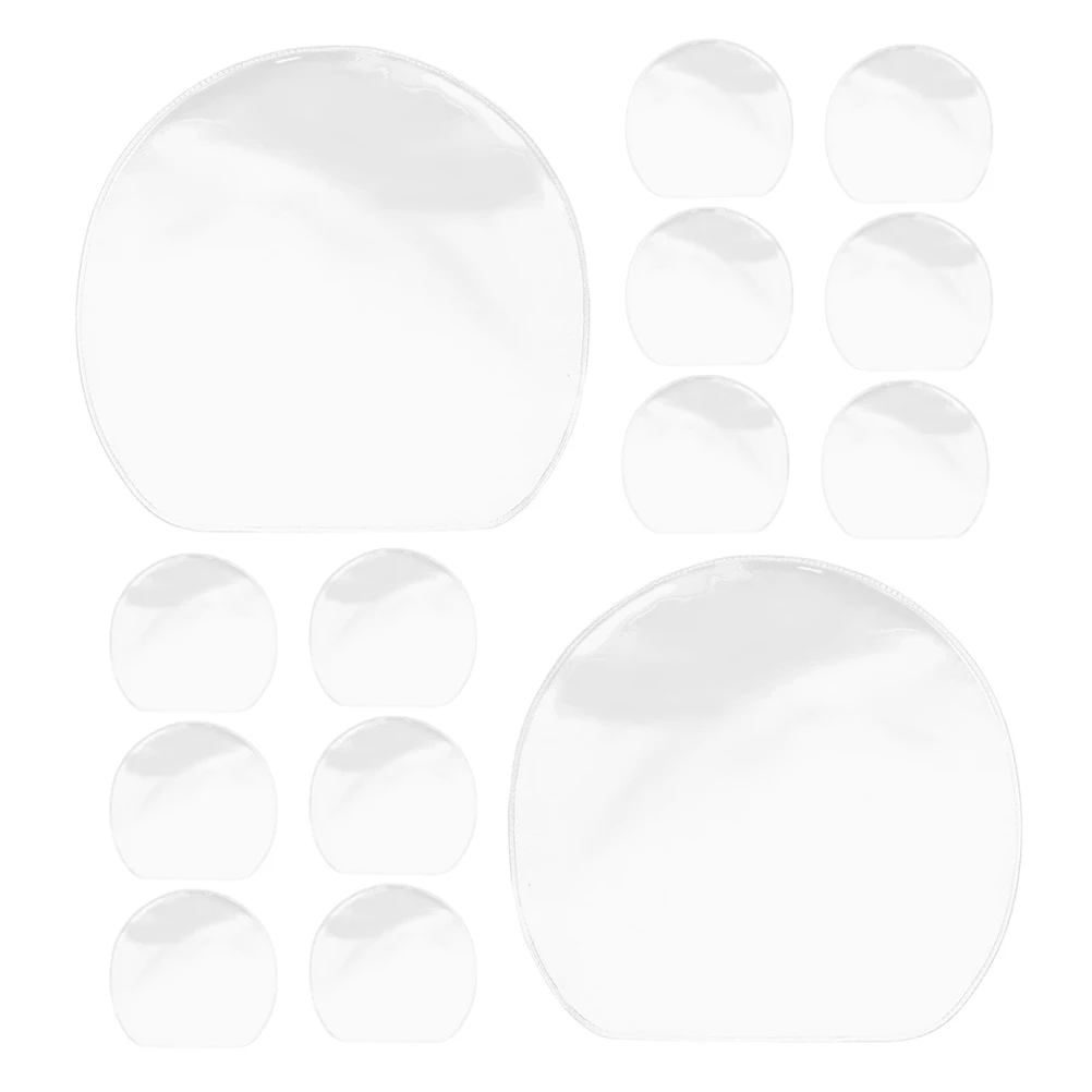 Film de protection pour pagaie, feuille transparente de haute qualité, support adhésif, assure une surface en caoutchouc propre et sûre, idéal pour tous, 16 pièces