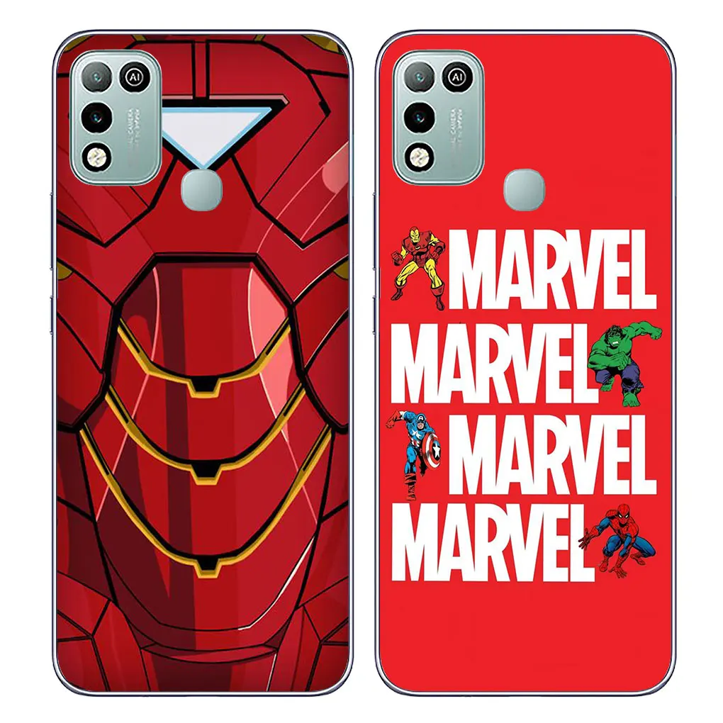 Marvel IronMan Super hero Iron Man Cover Phone for Motorola Moto G13 G14 G53 G54 G62 G72 G82 G84 E13 E20 G42 G32 G23 G22 Case