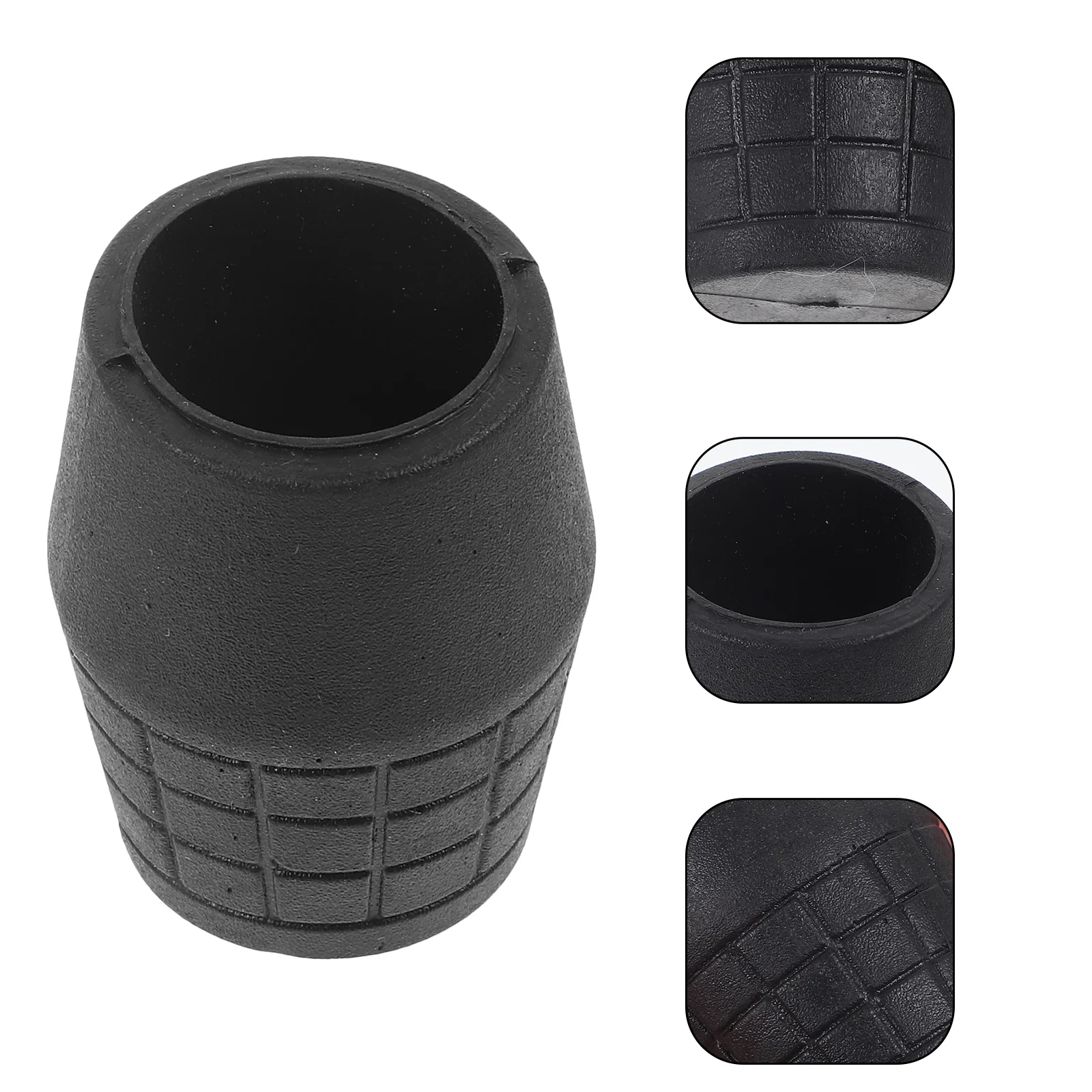 

9 Pcs Guitar Stand Foot Pad Rubber Feet Accessories Black Holder Leg Cap for Instrument Display Storage Anti Stable