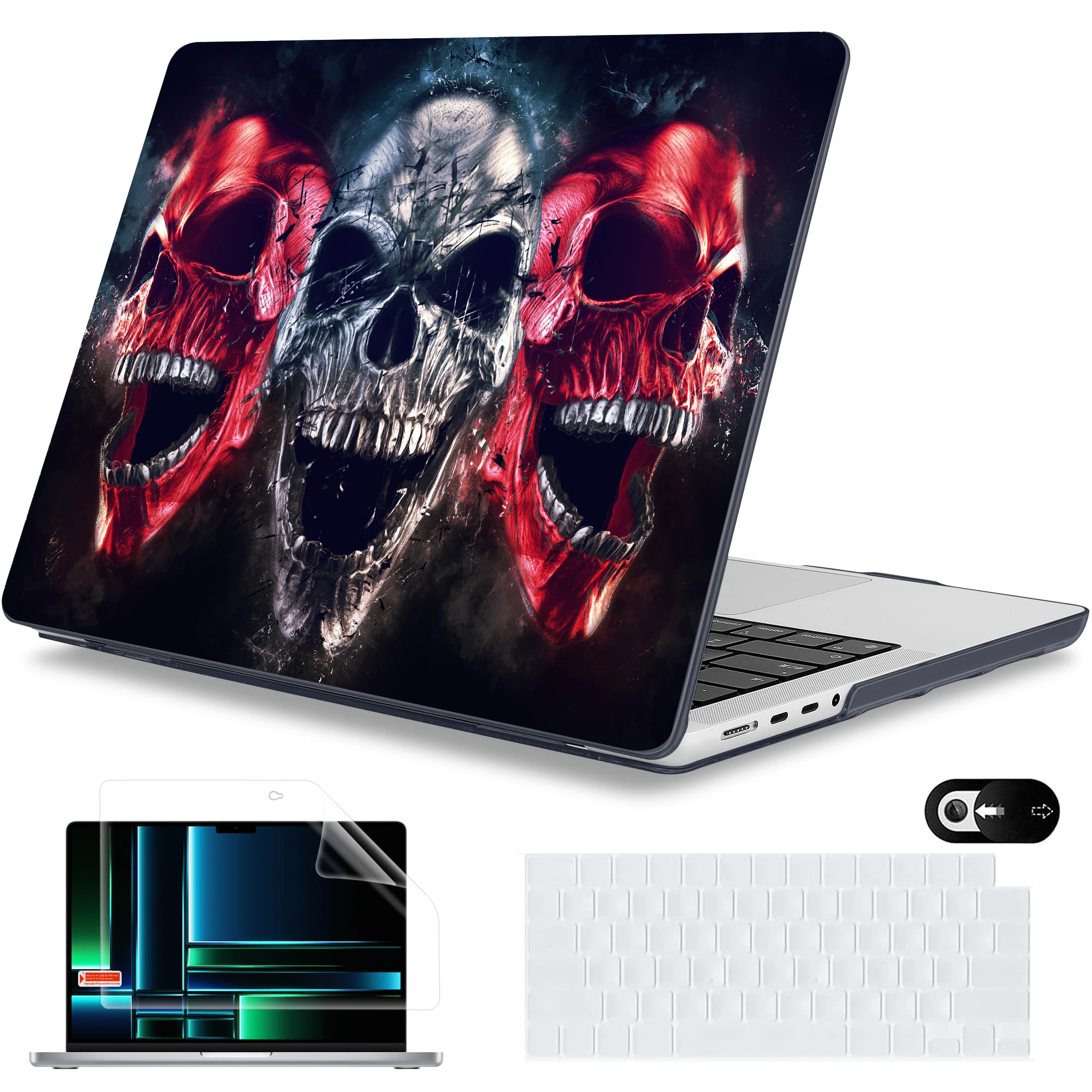 Laptop-Hülle für MacBook Air 13 2025 M4 Modell A3240 A3113 Funda für MacBook Pro M1 M2 M3 M4 16 14 13 Air 13,6 15 Print Cover