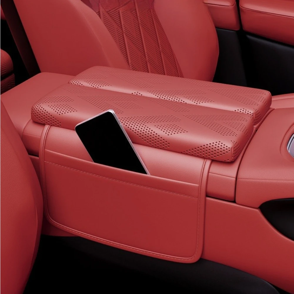 For Zeekr 8X Center Console Armrest Height‑increase Pad Protective Sleeve Car Interior Decoration Modification Accessories