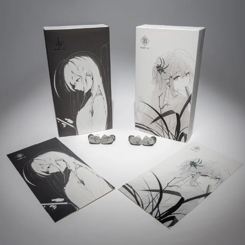 Słuchawki MOONDROP LAN II z wtyczką 4.4mm i 3.5mm, wymienny kabel 0.78mm, Lan ll REF Lan ll POP, przewodowe słuchawki douszne