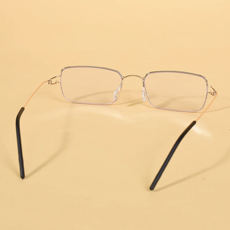 Superleichte Lesebrille für Herren, blaues Licht blockierendes Brillengestell, schraubenlose Brillen + 100 + 200 + 300 – Detail 10