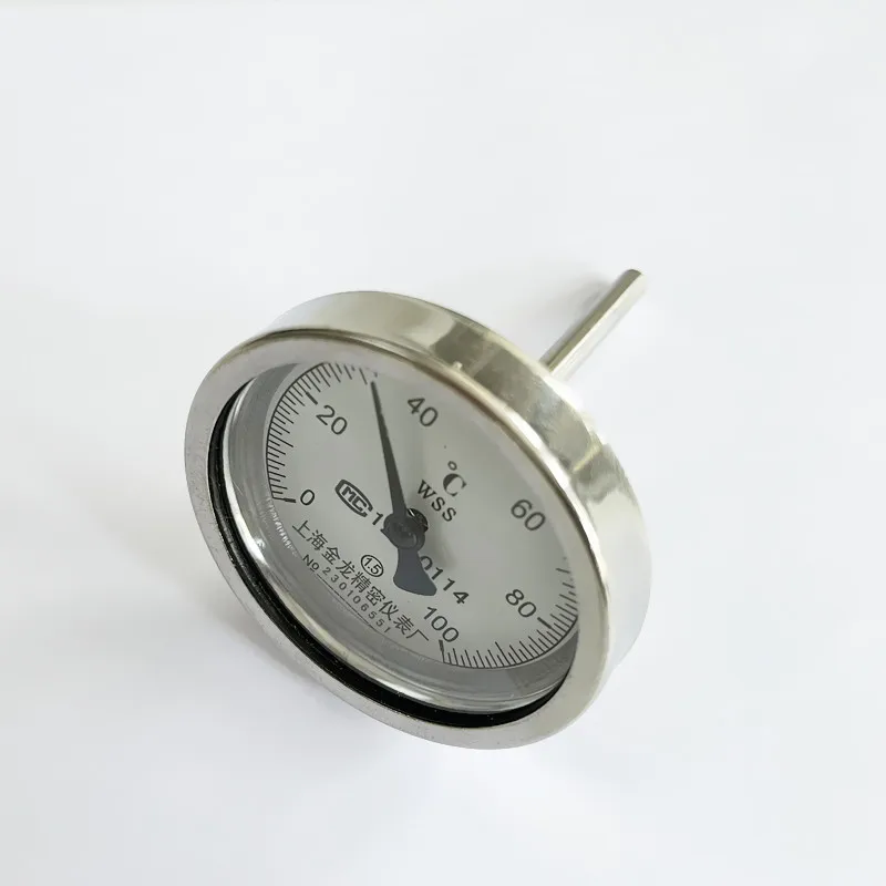 304 Stainless Steel Thermometer With 1/2