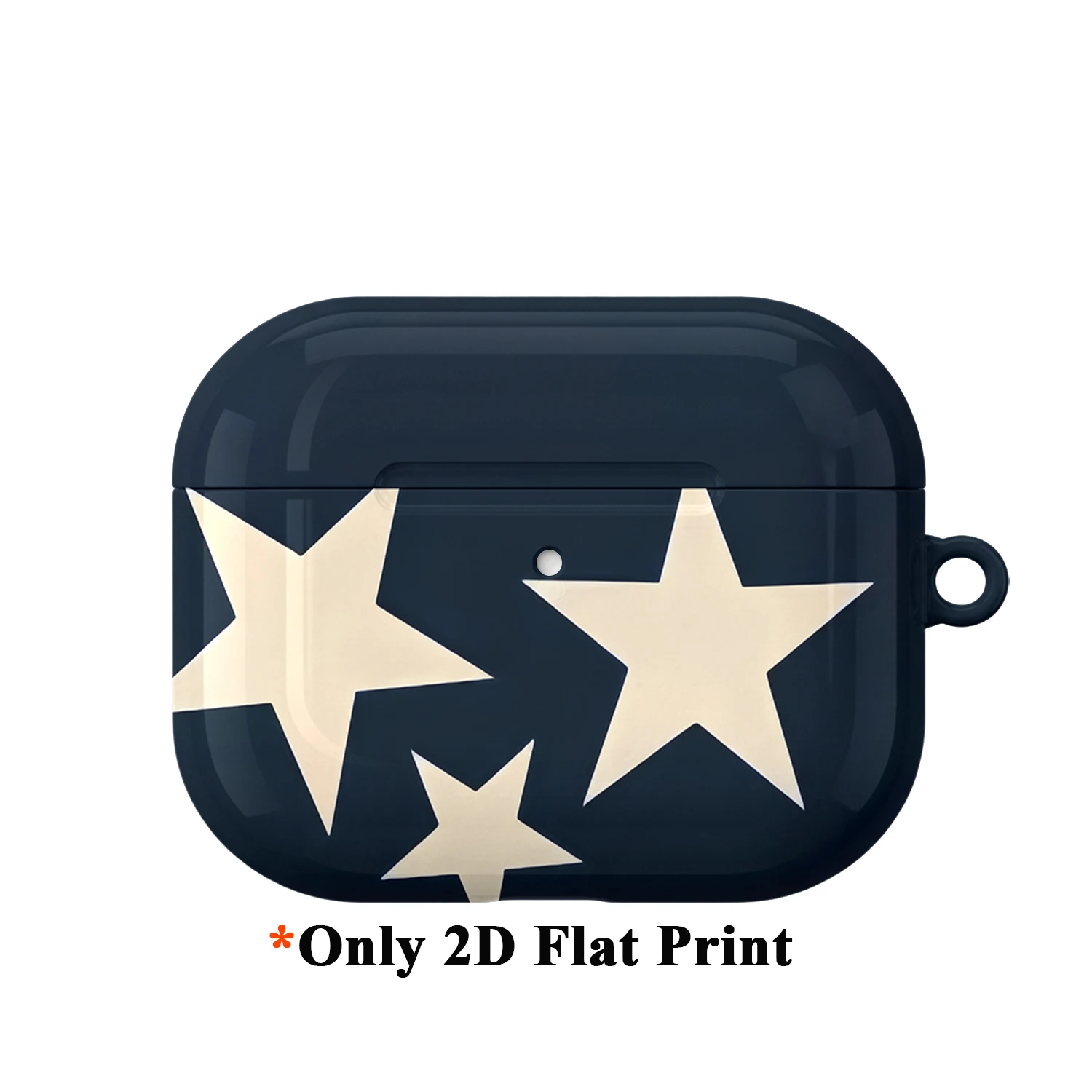 Star Cluster Pattern Earbuds Case Suitable for AirPods Pro3/2/1 4th, Glossy Trendy Aesthetic Protective Cover
