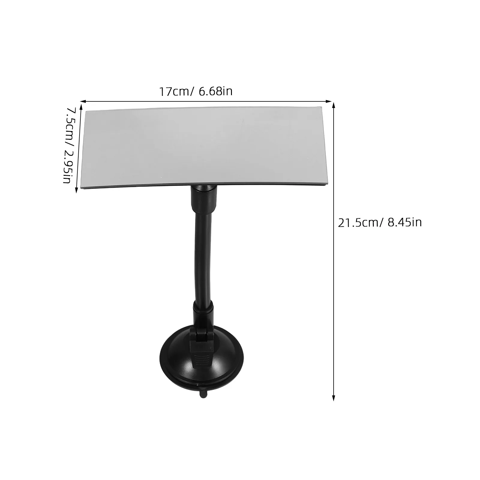 Car Rearview Mirror Rectangle Large View Reflective Anti-Glare Wide Angle Rearview Mirror Reduces Driving Accidents
