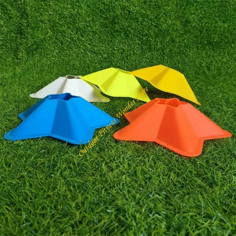 E8bf reutilizáveis ​​agilidades discos marcadores treinamento futebol para exercícios pé trabalho