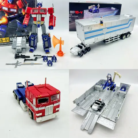 KBB 변환 장난감 애니메이션 Mp10v 합금 버전 O.P Autobot Mp10-캐리지 액션 영화 피규어 선물 상자