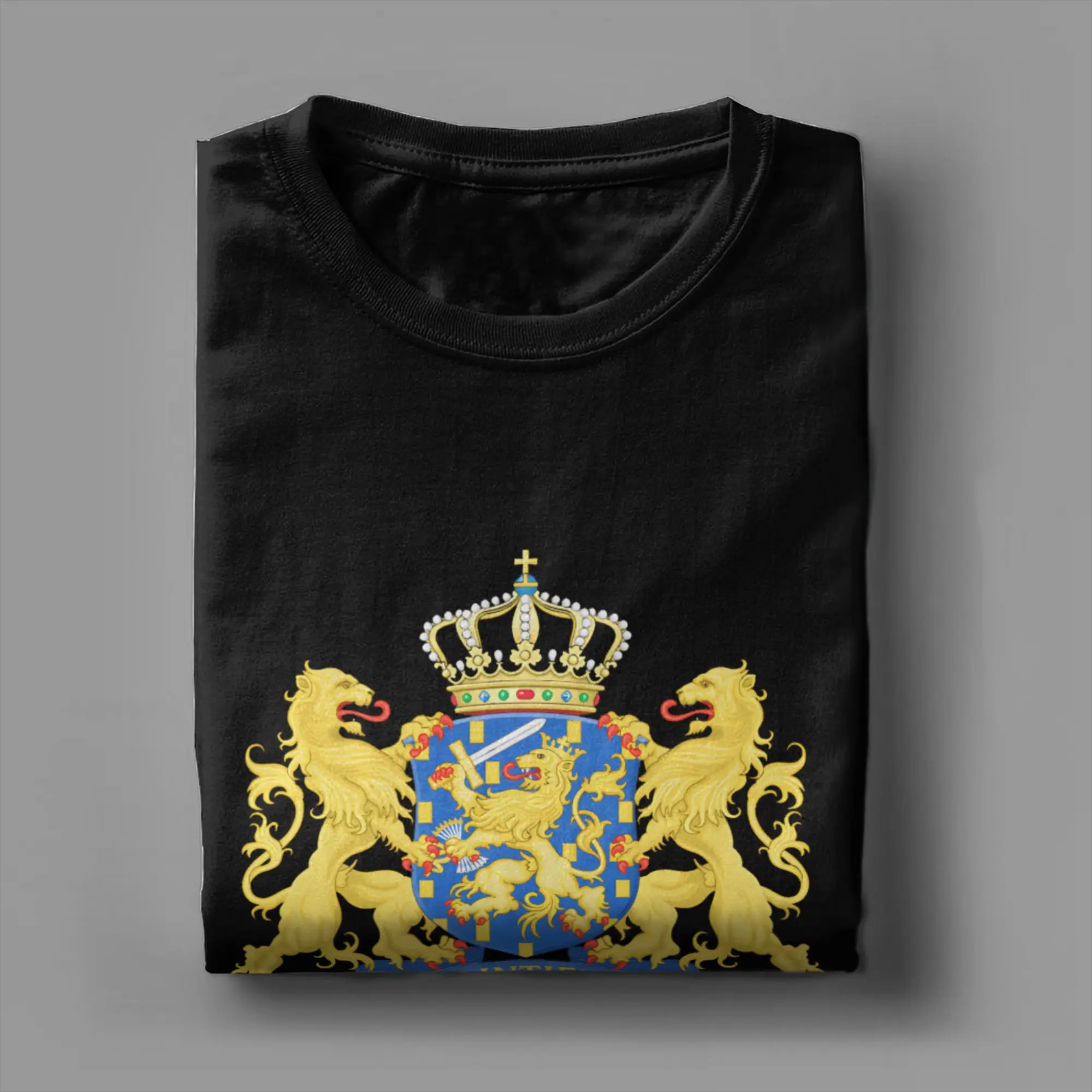 Emblem Of Netherlands T Shirt Summer  Cotton T Shirts For Men Design Tshirt Short Sleeve Y2K Casual Tees