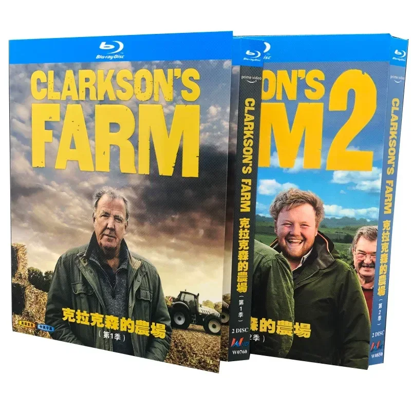 

BD Blu-ray Documentary Clarkson's Farm Seasons 1-3 Clarkson's Farm 6-Disc Box