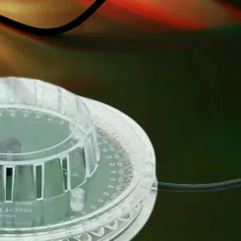 

Sound Activated Rotating Disco Light USB RGB LED Ball Party KTV Bar Stage Lamps Easy Installation Exquisite Stage Effet