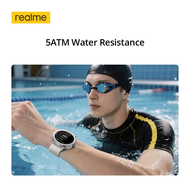 realme Watch S5 Smartwatch: 1.43-inch AMOLED, 5ATM, 20-Day Battery