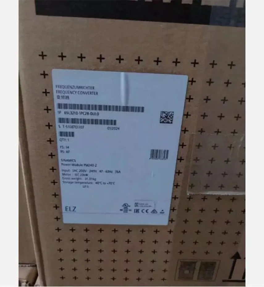 

Brand new 6SL3210-1PC31-1UL0 6SL3210-1PC28-0UL0 One Year Warranty