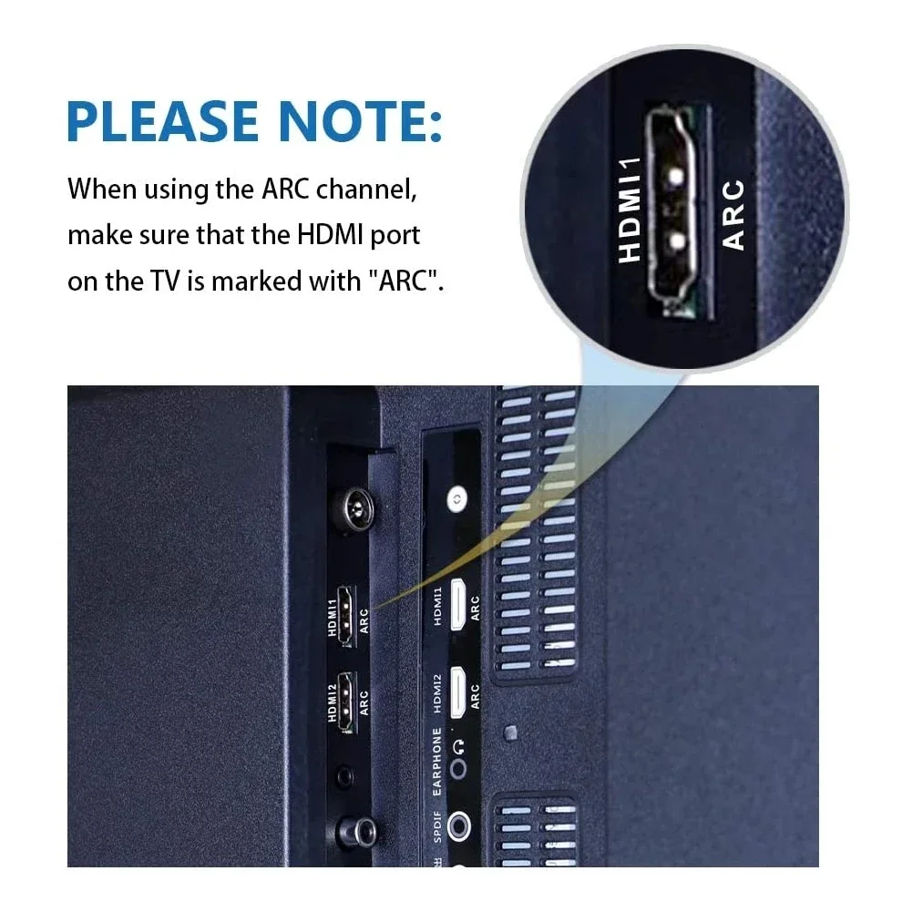 192KHz ARC DAC Audio Extractor Cyfrowo-analogowy konwerter audio HDTV ARC Powrót do SPDIF Coaxial 3.5mm L/R Soundbar Adapter