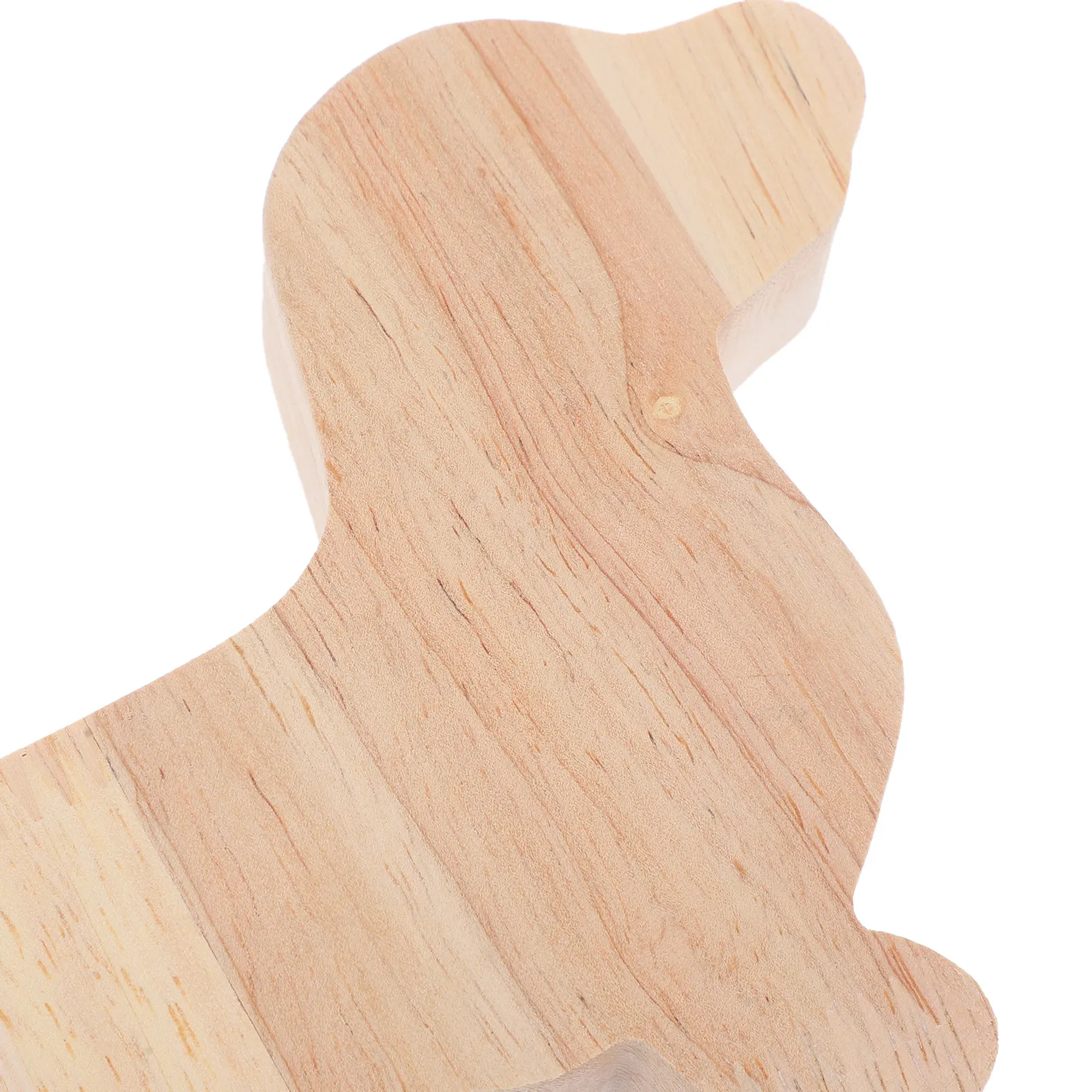 

Natural Wood Christmas Dachshund Dog Serving Tray Cute Holiday Fruit Snack Plate for Home Bar Restaurant Decoration