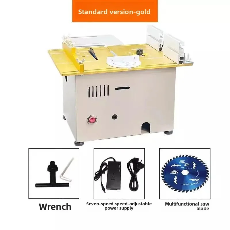 Miniature Table Saw Chainsaw Milling Flip Trimmer DIY Woodworking Chainsaw Model Cutting Machine