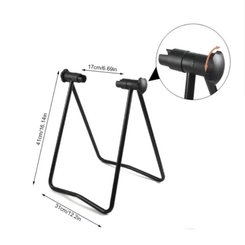 ISURE MARINE Bicycle U-shaped Parking Rack Mountain Bike Repair Rack Bicycle Foldable Parking Rack Bicycle Accessories